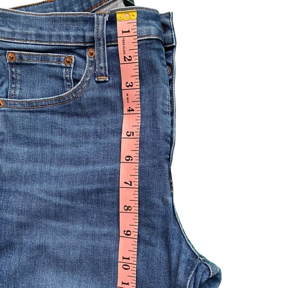 J.crew Vintage Straight Raw Hem Button Up Closure Jeans sz29 - Picture 8 of 10